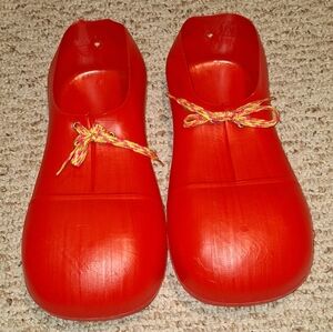 Rubie’s Costumes Plastic 12" Bright Red Clown Shoes Costume CHILD #743 Halloween